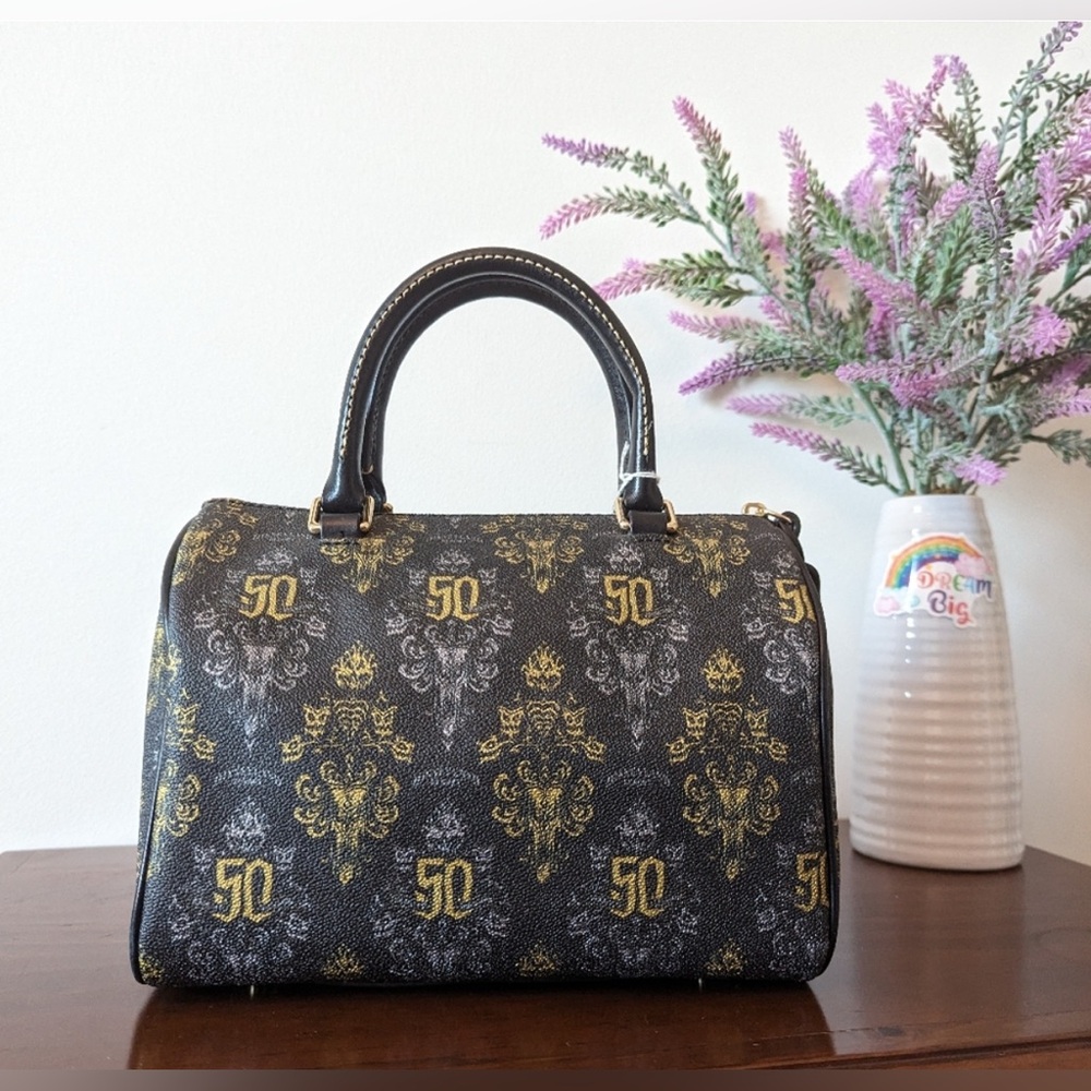 Disney Dooney & Bourke Haunted Mansion Satchel - Picture 4 of 5